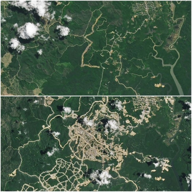 Satelit NASA Ungkap Wajah IKN 2022 versus 2024