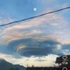 Awan Lenticularis Muncul di Gunung Penanggungan, Benarkah Tanda Bencana?