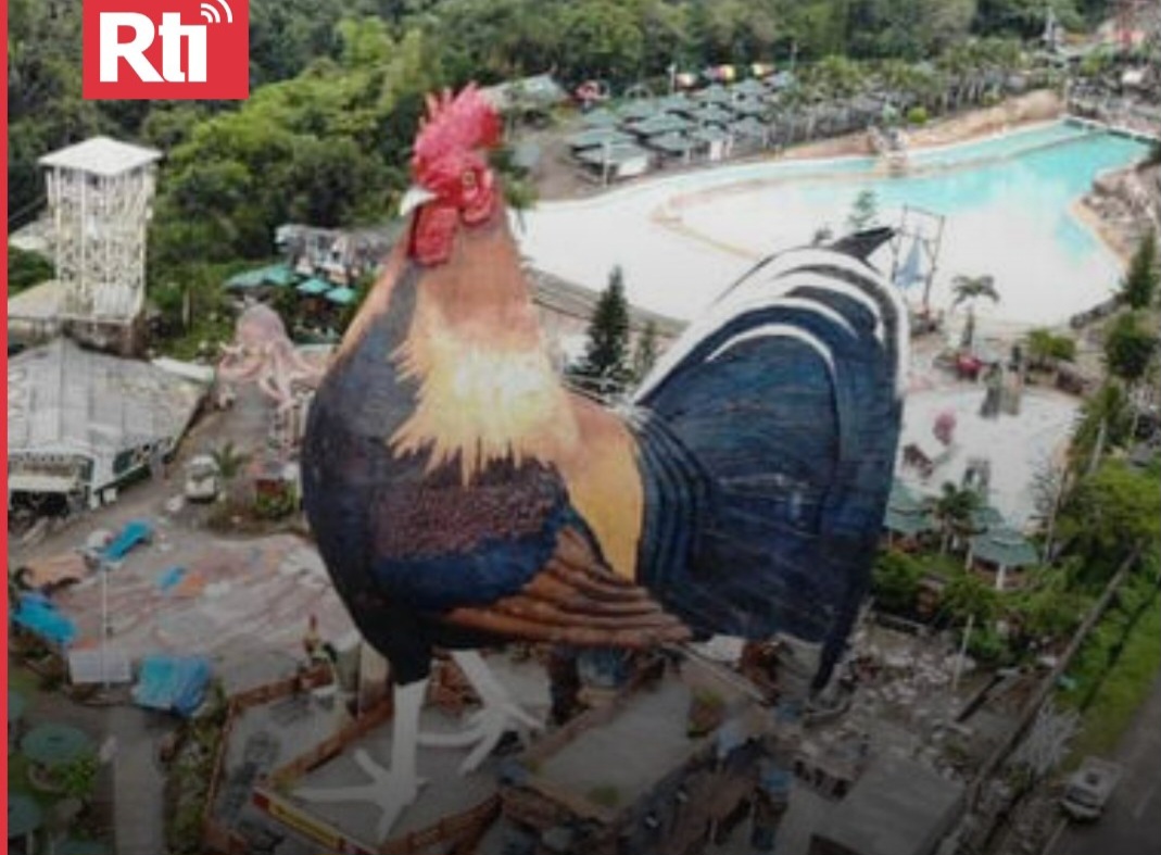 Unik, Filipina Bangun Hotel Berbentuk Ayam Jantan