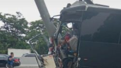 Laka Tunggal di Tol Pandaan-Malang: Sopir Bus Brimob Gugur