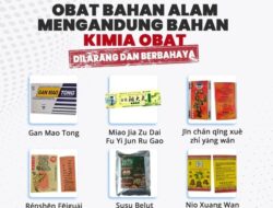 BPOM RI Rilis Daftar 61 Obat Tradisional Berbahaya: Mengandung Bahan Kimia Obat, Ancam Kesehatan Hingga Picu Kematian