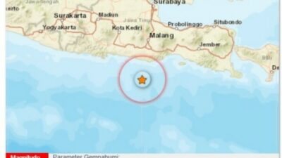 Gempa M 4,5 Guncang Kabupaten Malang