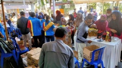 Beras Bulog Jadi Primadona, Pasar Murah Pemkot Malang Diserbu Warga