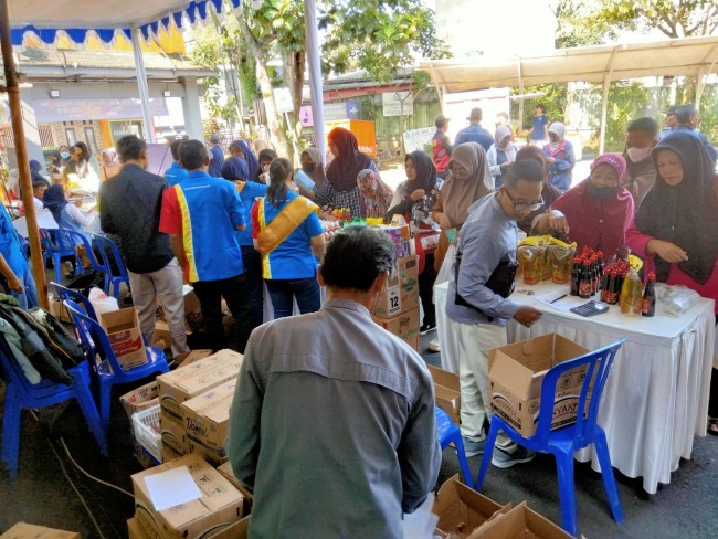 Beras Bulog Jadi Primadona, Pasar Murah Pemkot Malang Diserbu Warga