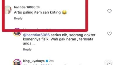 Diduga Akun Direktur RSSA Malang Sebarkan Komentar Rasis di Ig Uya Kuya Diduga Akun Direktur RSSA Malang Sebarkan Komentar Rasis di Ig Uya Kuya