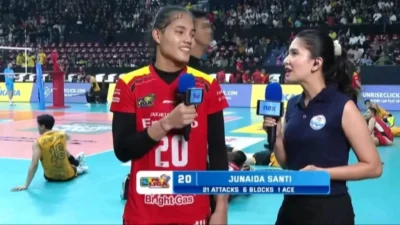 Junaida Santi MVP Proliga 2025: Diprediksi Lampaui Megawati Junaida Santi MVP Proliga 2025: Diprediksi Lampaui Megawati