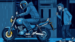 Komplotan Curanmor Gasak Motor Pelajar di Kafe Gondanglegi, Polisi Buru Pelaku