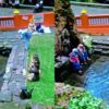 Ada Orang Sembahyang di Candi, Emak-Emak Malah Asyik Berfoto