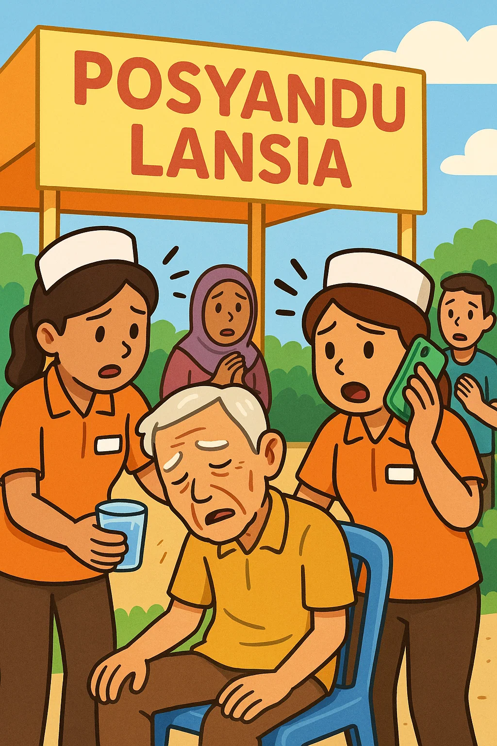 Ironi Posyandu Lansia di Blitar: Niat Sehat Berujung Petaka, 58 Warga Tumbang Diduga Keracunan Kolak