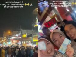 Bagi-bagi Duit ala Papa Salam Sultan Malaysia di Malang Raya
