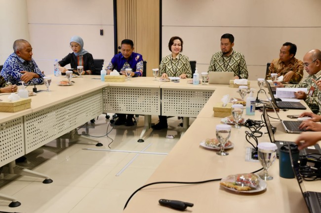 Wahyu Hidayat Pimpin Rombongan Pemkot Malang Audiensi dengan KPK