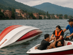 Speedboat Terbalik di Telaga Sarangan, Standar Keselamatan Wisatawan Dipertanyakan