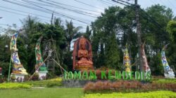 DLH Percantik Taman Ken Dedes, Sambut Wisatawan dari Gerbang Utara Kota Malang