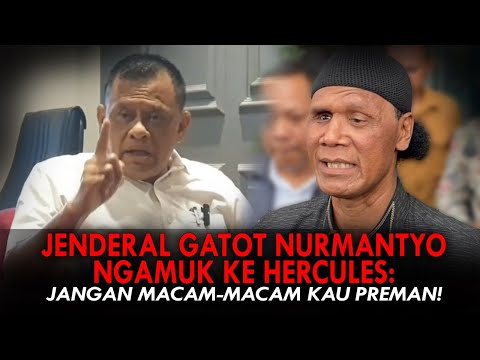 Mantan Panglima TNI Gatot Nurmantyo Ngamuk: Sebut Hercules Kurang Ajar