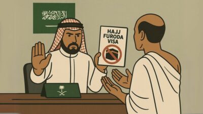 Jebakan Visa Ziarah: Haji Furoda 2025 Terancam Gagal dan Blacklist di Arab Saudi Jebakan Visa Ziarah: Haji Furoda 2025 Terancam Gagal dan Blacklist di Arab Saudi
