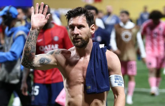Lionel Messi Cs Dihajar PSG, Gol Babyfoot Hakimi Jadi Sorotan