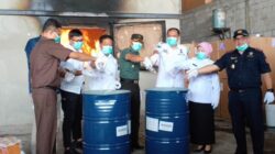 Api Membara di Pagak, Bea Cukai Malang Ratakan Rokok Ilegal Senilai Rp 5 Miliar