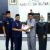 Bupati Blitar Sampaikan Ranperda Pertanggungjawaban APBD 2024 di Rapat Paripurna DPRD
