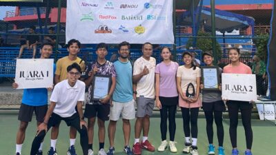 Bekal Berharga Songsong Porprov, Tenis Kota Malang Juara Prestasi Muda Tennis Open 2025