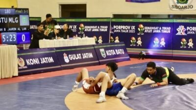 Kota Batu Bersinar di Porprov Jatim IX 2025: Dua Emas dari Gulat