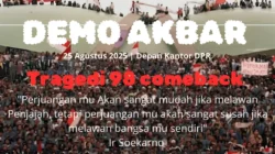 Seruan Aksi Bubarkan DPR 25 Agustus: Demo Tanpa Tuan di Tengah Amarah Publik