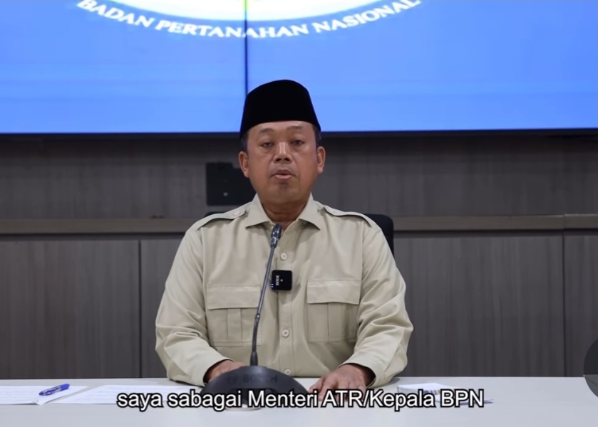 Menteri ATR Nusron Wahid Minta Maaf soal Penertiban Tanah Terlantar