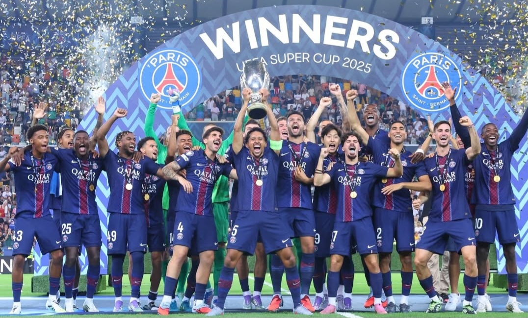 Comeback Spektakuler, PSG Juara Piala Super Eropa 2025 usai Tekuk Spurs
