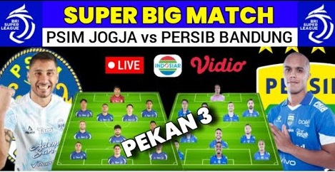 PSIM vs Persib: Duel Kuda Hitam Pemberani Kontra Juara Bertahan yang Terluka di Bantul