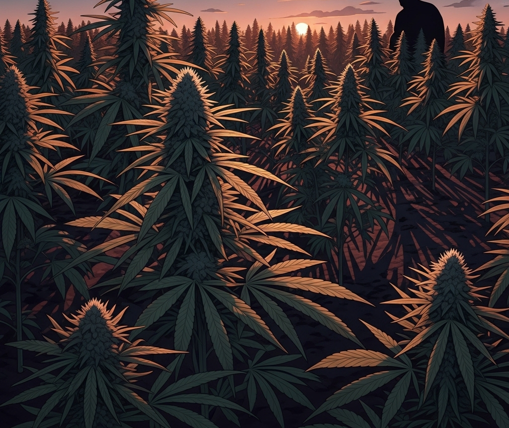 Ladang Ganja di Pekarangan Belakang: Ketika Bisnis Narkoba Merambah Tenangnya Krisik, Blitar