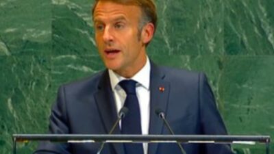 Macron Akui Palestina, Prabowo dan Delegasi Dunia Beri Tepuk Tangan