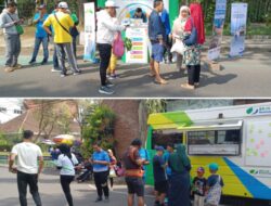 BPJS Ketenagakerjaan Gelar Open Booth di Car Free Day Ijen Malang