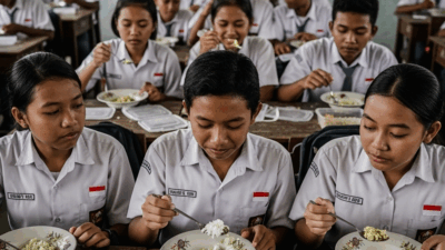 Program Makan Gratis Jombang Diprotes: Nasi Keras, Ayam Basi Program Makan Gratis Jombang Diprotes: Nasi Keras, Ayam Basi