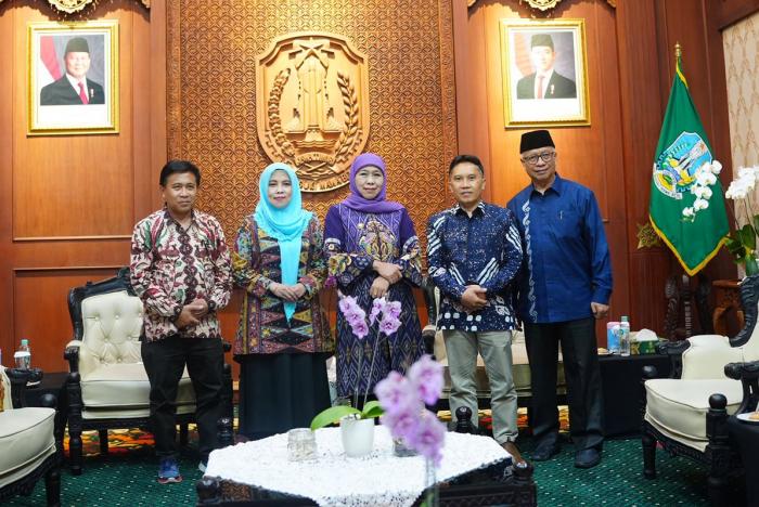 Rektor UIN Malang dan Gubernur Khofifah Sepakat Dorong Inovasi Riset untuk Jatim Emas