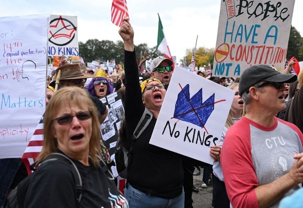 No Kings: Jutaan Rakyat AS Berontak Lawan Otoritarianisme Trump