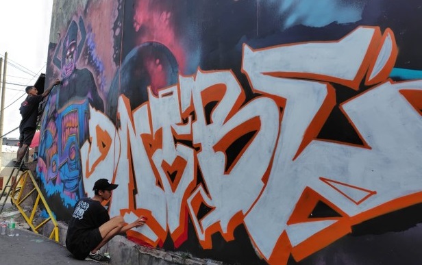 Dari Dinding Jalanan ke Galeri: Kisah Boys From The Hills Mengubah Stigma Graffiti di Kota Batu