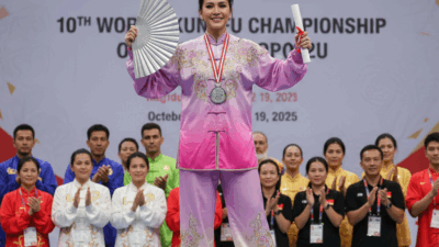 Lebih dari Sekadar Diva, Kris Dayanti Ukir Sejarah di Panggung Kungfu Dunia