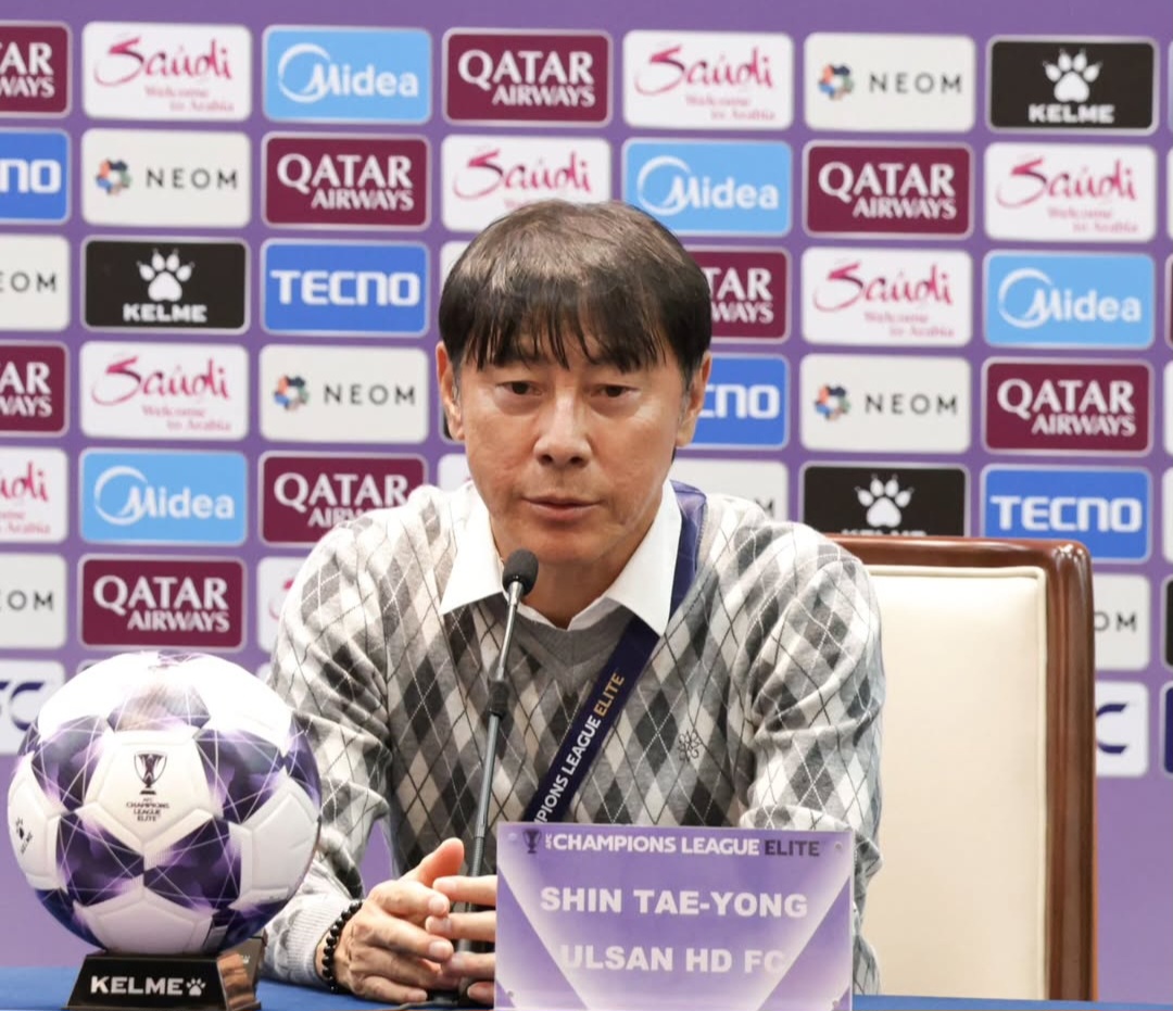 Indonesia Kalah dari Arab Saudi, Shin Tae-yong Dipecat Ulsan HD