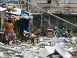 Gempa Filipina Tewaskan Puluhan Warga, Cebu Porak-poranda