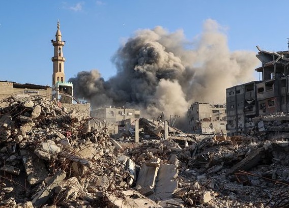 Gelombang Serangan Israel Tewaskan 104 Warga Palestina, Klaim Pelanggaran Hamas Jadi Pemicu Gelombang Serangan Israel Tewaskan 104 Warga Palestina, Klaim Pelanggaran Hamas Jadi Pemicu