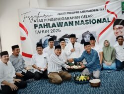 Fraksi PKB DPRD Blitar Teguhkan Spirit Kebangsaan lewat Syukuran Tiga Pahlawan Nasional