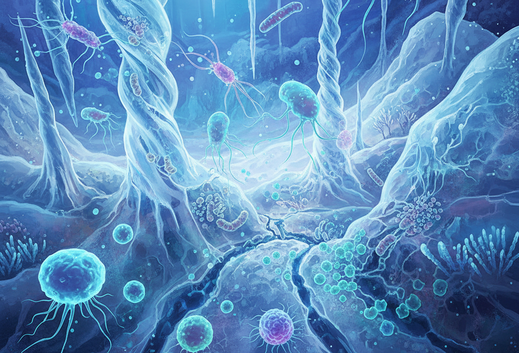 Bom Waktu Biologis: Mikroba Purba Alaska Bangkit, Ancam Iklim Global