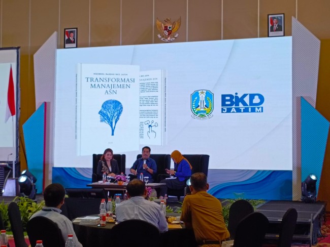 Wajah Baru Birokrasi: BKD Jatim Bedah Buku Transformasi Manajemen ASN