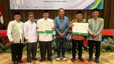 BPJS Ketenagakerjaan, Baznas dan DMI Kota Malang Launching Perlindungan bagi Marbot, Takmir, dan Pengurus UPZ