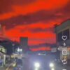 Viral Langit Pandeglang Berwarna Merah Pekat, Benarkah Pertanda Buruk?
