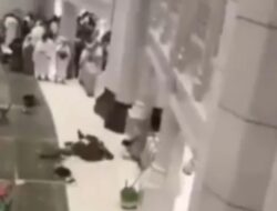 ​Gempar! Percobaan Bunuh Diri di Masjidil Haram, Seorang Askar Terluka saat Menolong