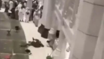 ​Gempar! Percobaan Bunuh Diri di Masjidil Haram, Seorang Askar Terluka saat Menolong