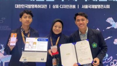 Karya Inovasi Teknologi UIN Malang Bersinar di SIIF 2025 Korea Selatan, Bawa Pulang Bronze Prize