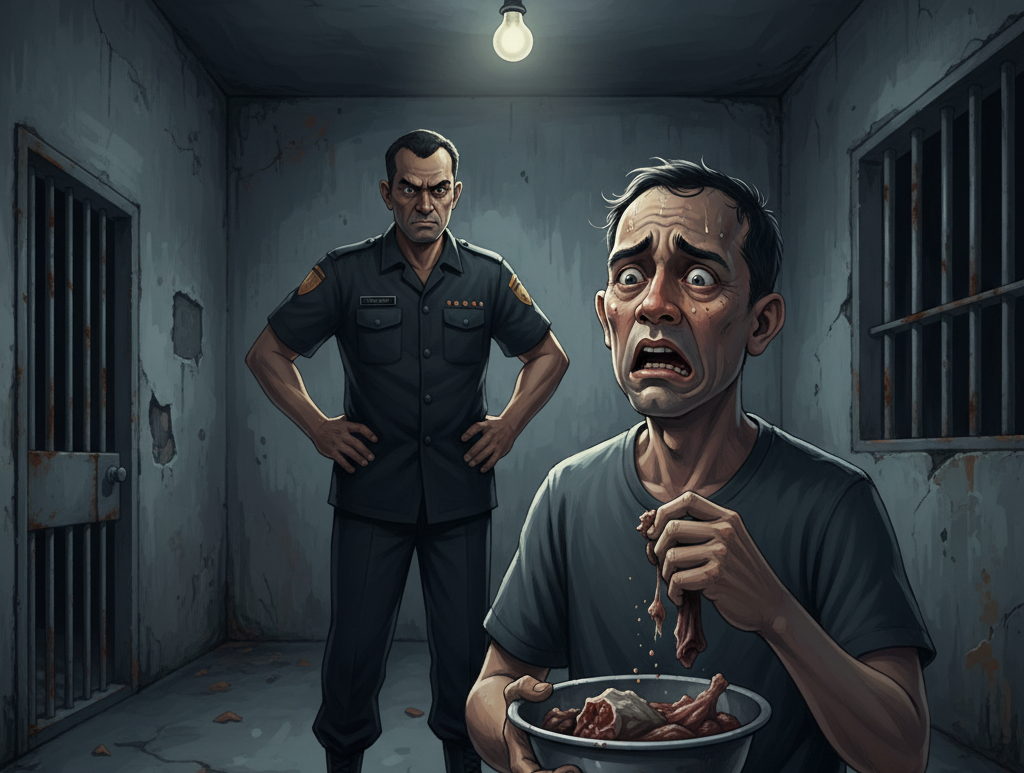 Skandal Enemawira: Napi Muslim Dipaksa Makan Daging Anjing