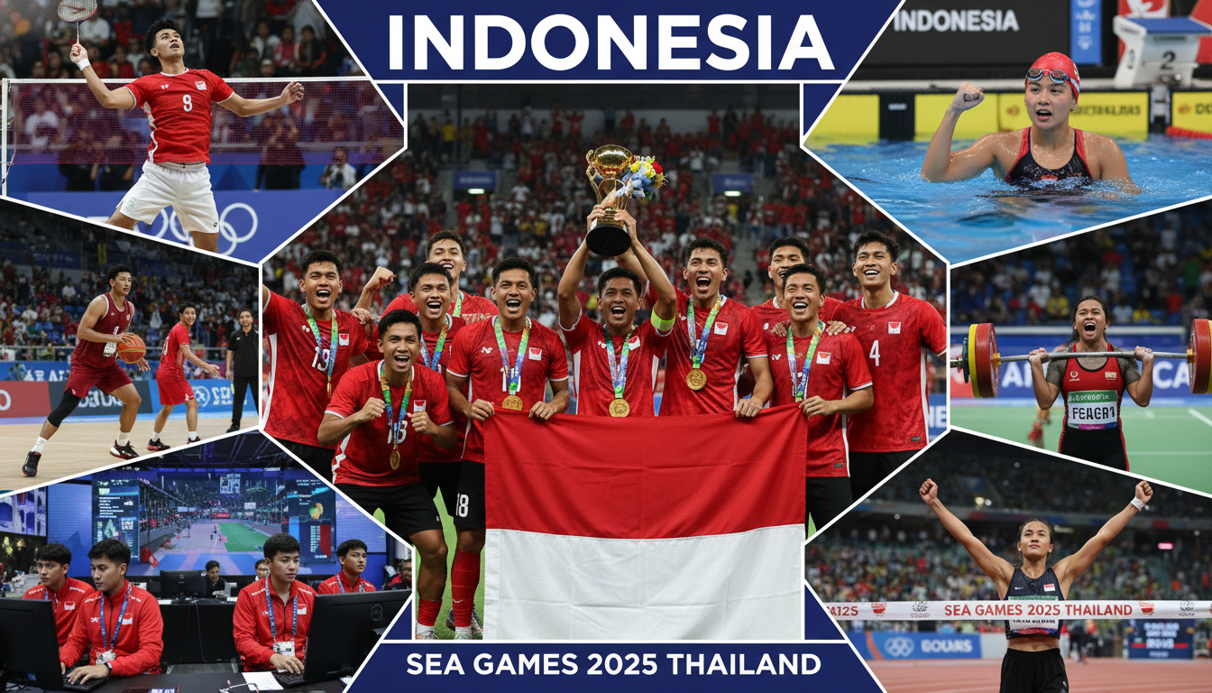 Indonesia Runner Up SEA Games 2025: Kebangkitan Raksasa Olahraga di Tanah Gajah