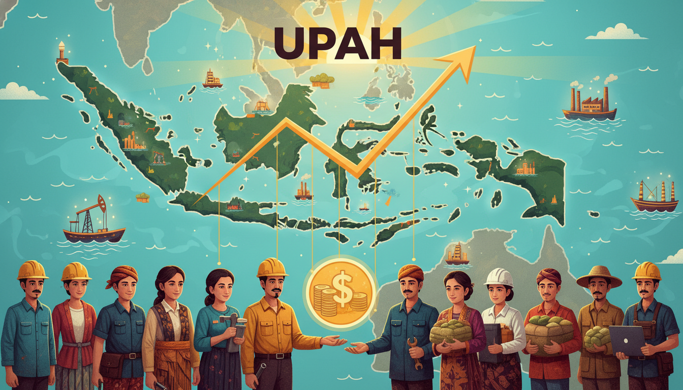 UMP 2026: Jakarta dan Papua Mendominasi, Ini 5 Provinsi Tertinggi